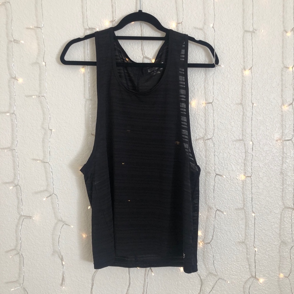 forever 21 workout tank (black)